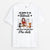 Mes Seuls Patrons Sont Mes Chats Design Cartoon - Cadeau Personnalisé | T-shirt Pour Amoureux Des Chats