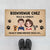 Bienvenue Chez Version L’homme Et Les Chiens - Cadeau Personnalisé | Paillasson Personnalisable
