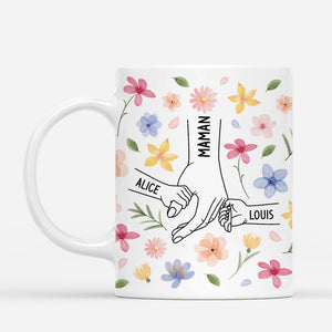 4283MFR1 mug personnalise maman floral 4283m5m5a