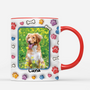 4302MFR3 effet dimpression 3d mug personnalise meilleure maman chien avec photo 4302m3n5c