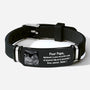 4309JFR1 bracelet personnalise pour futur papa avec photo 4309j5t5b