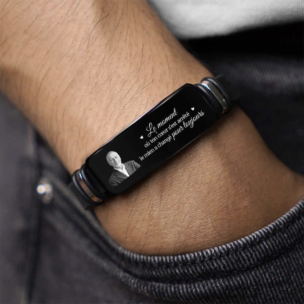 4310JFR2 bracelet commemoratif personnalise le moment ou ton coeur sest arrete photo 4310j8t5b_30cdae02 71f5 4433 8aa3 f3b2c217931a