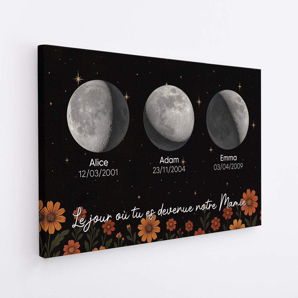 4312CFR2 toile personnalise maman et papa le jour special design lunaison 4312c6t5a_6f9cec8b 2452 4819 a158 ae8eb9ca3ded