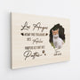 4315CFR2 toile personnalise chien avec citation 4315ctl5c_69cb4db5 989a 49b7 8f9e 65c239df09ab