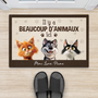 4327DFR2 paillasson personnalise ya genre plein danimaux ici 4327d6t5d