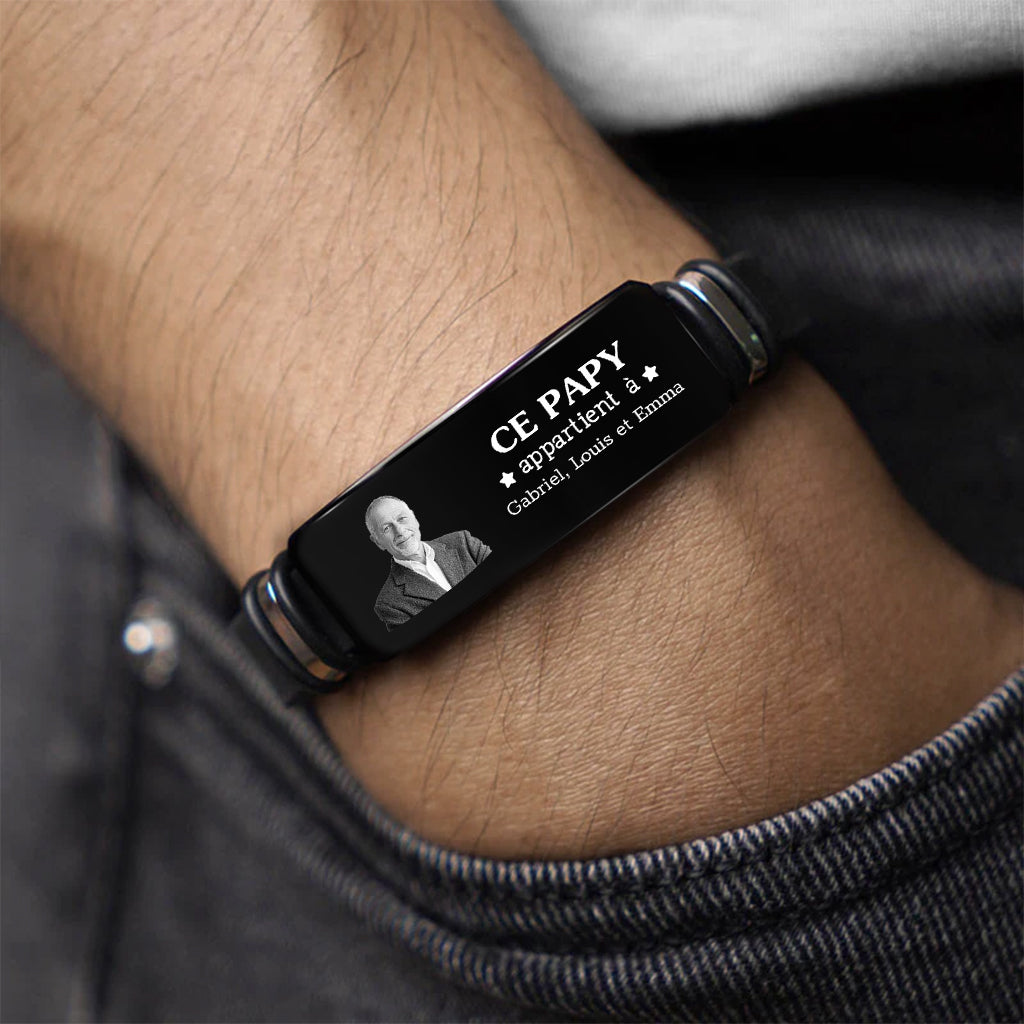 4353JFR2 bracelet personnalise pour papa des souvenirs photos 4353j6l5b_0086d553 566f 4346 bfcc 53203519c408