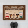 4359DFR1 paillasson chien personnalise bienvenue chez nous depuis design cartoon 4359dkq5c_39d50b3f 9af0 4998 9572 7297724c5010