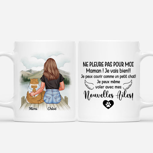 4362MFR1 mug personnalise avec chat ne pleure pas pour moi 4362m34td_8de29615 9741 4951 bfac 59db79137f57
