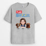 4379AFR2 t shirt personnalise chien t shirt de nuit officiel design cartoon 4379akk0c