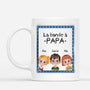 4403MFR1 mug personnalise la bande a papy cadre bleu 4403m3t0b