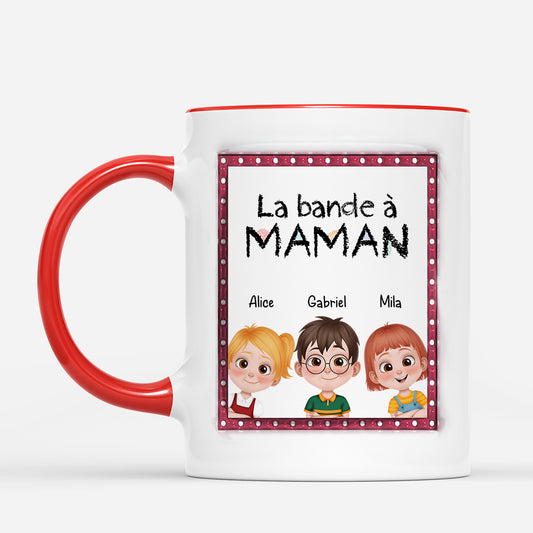 4403MFR2 mug personnalise la bande a papy cadre bleu 4403m3t0b