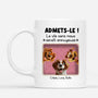 4406MFR1 mug personnalise chien admets le design cartoon 4406m9mac