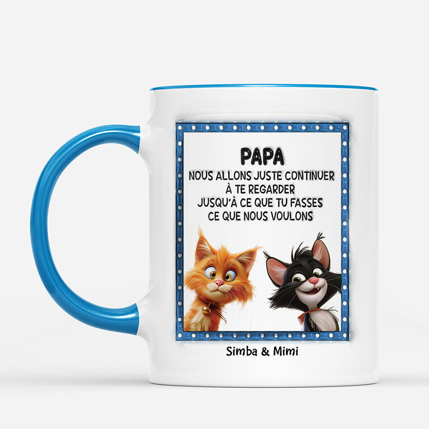 4410MFR2 mug personnalise chat cartoon 4410m8m5d