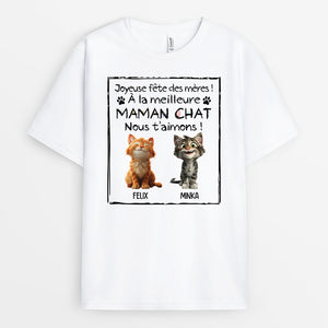 4419AFR1 tee shirt personnalise joyeuse fete des meres de chat 4419akmtd_00333e02 6f5e 4764 824c 4d0788c8e691