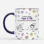 4420MFR2 effet dimpression 3d mug personnalise lamour entre maman et fille 4420m