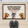 4438DFR2 paillasson personnalise chien nessaie meme pas 4438d