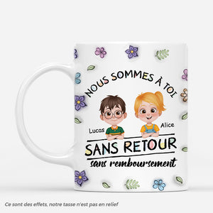 4449MFR1 effet dimpression 3d mug personnalise maman aucun retour ni remboursement jolie fleur 4449mkt0a