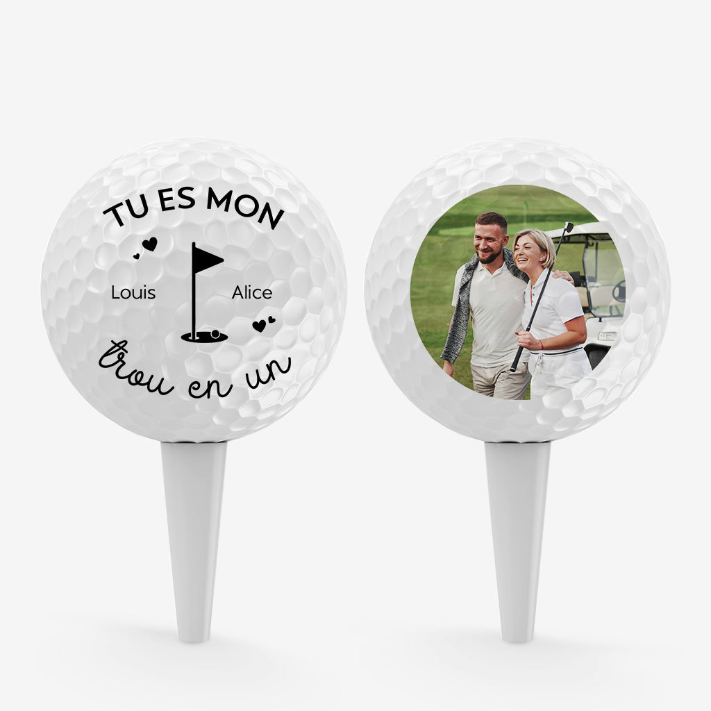 Plus Que Le Golf - Balle De Golf Personnalisée Avec Photo