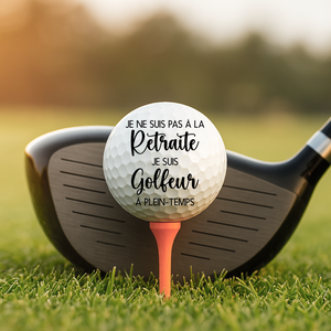 4486KFR3 balle de golf personnalisee golfeur a plein temps visage 4486ktn5b