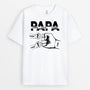 4502AFR1 t shirt personnalise papa lhomme le mythe la legende 4502a8qnb