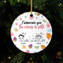 4504OFR1 effet dimpression 3d ornement ceramique personnalise meilleure amie jaimerais que tu habites juste a cote 4504okt5f