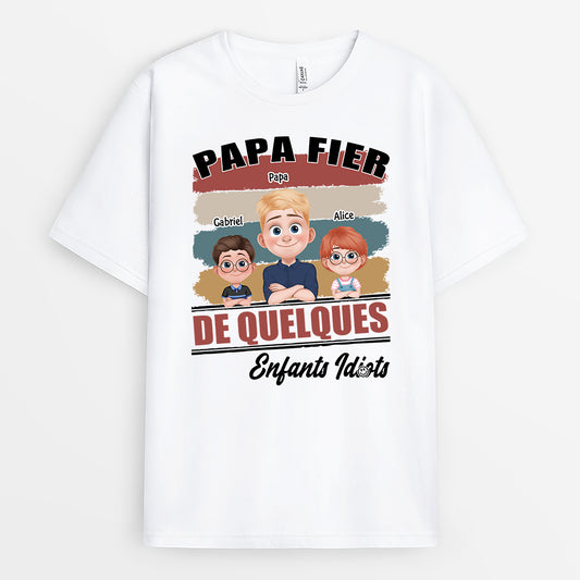 4507AFR1 t shirt personnalise papa fier pere design cartoon 4507ak4mb_d190c899 2b1b 4b75 ad21 c6859cdf95cf