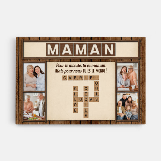 4520CFR1 toile personnalisee mamie tu es le monde photos et mots croises 4520c3taa_58a47882 aed6 43bc 8e33 d73a4e815545