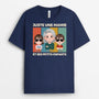 4536AFR2 t shirt personnalise papa et ses enfants design cartoon 4536a3q0b_2e67e047 5984 42a1 b06f 296538f68e5d