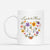 Le Jardin De Maman Avec Cœur Floral - Mug Personnalisé