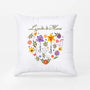 4541PFR2 coussin personnalise maman le jardin de maman mamie avec grand coeur 4541pslta