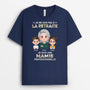 4546AFR2 t shirt personnalise papy soldat professionnel 4546a3q0b