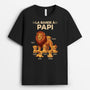 4554AFR1 t shirt personnalise la bande a papy lion design cartoon 4554a6l8b