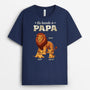4555AFR2 t shirt la bande a papy lions design cartoon 4555a6l8b