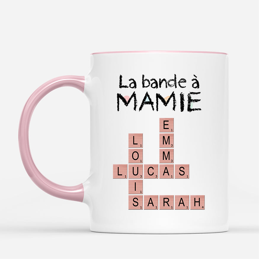 4587MFR2 mug personnalise la bande a papa version mots croises 4587mkk5b