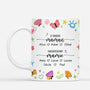 4597MFR1 mug personnalise dabord maman maintenant mamie papillons dessin crayon 4597mki0a
