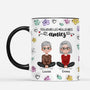 4600MFR2 effet dimpression 3d mug personnalise soeurs  meilleures amies design cartoon floral 4600m3m0f