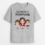 4607AFR2 t shirt personnalise la bande a papa design cartoon version crayon 4607a3q0b