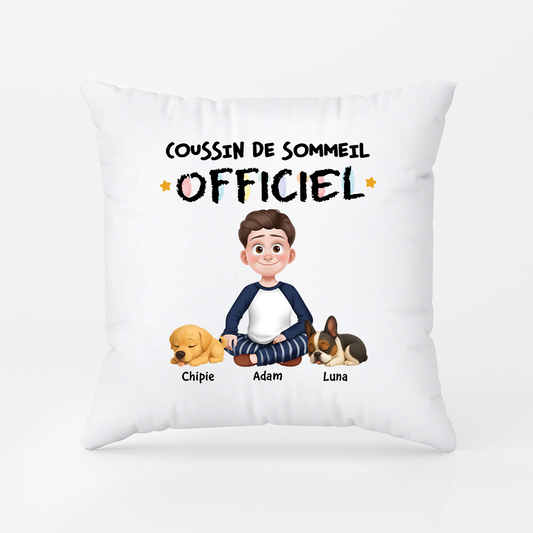 4618PFR2 coussin personnalise chien coussin de sommeil officiel 4618p8t0c_2396df1a 7bd8 4554 9de9 869ab36a390b