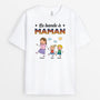 4626AFR1 t shirt personnalise la bande a maman dessin crayon colore 4626akm8a