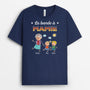 4626AFR2 t shirt personnalise la bande a papa dessin crayon colore 4626akm8b