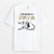 T-shirt La Bande À Papa Version Carte Simple Personnalisé