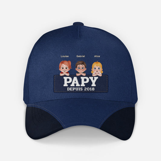 4642JFR2 casquette personnalisee papa depuis 4642j