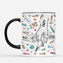 4647MFR2 effet dimpression 3d mug personnalise papa design colore 4647m865b