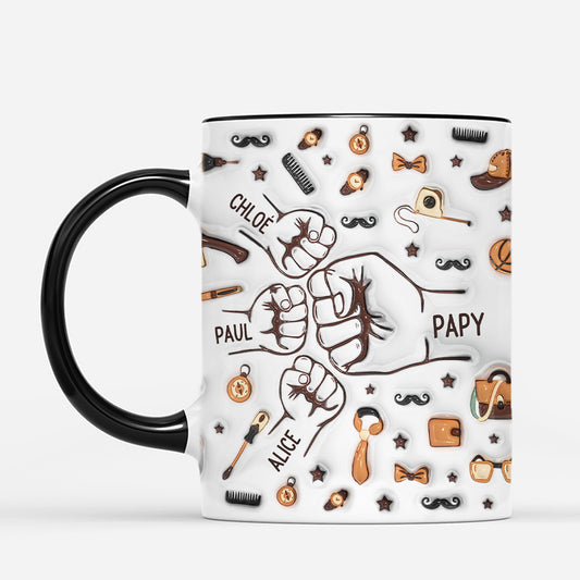 4650MFR2 effet dimpression 3d mug personnalise papa poings et ses trucs 4650m8k5b