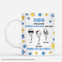 4656MFR1 effet dimpression 3d mug personnalise papa pas la sans toi 4656m6hab
