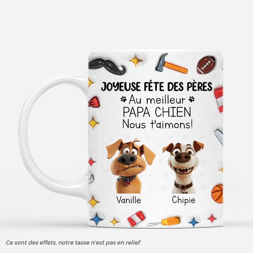 4720MFR1 effet dimpression 3d mug personnalise au meilleur papa chien bricoleur 4720mkt0c_9253aeea 2f59 4623 befc 3cc534ff85c6