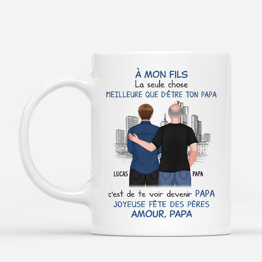 4722MFR1 mug fete des peres personnalise a mon fils 4722m5t7b