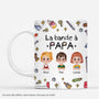 4723MFR1 effet dimpression 3d mug personnalise la bande a papa bricoleur design cartoon 4723m5t0b