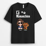 4725AFR2 t shirt personnalise le papa chien design cartoon couleur fonce 4725akm0c