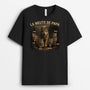 4741AFR1 t shirt personnalise papa la meute de papa 4741atm5b